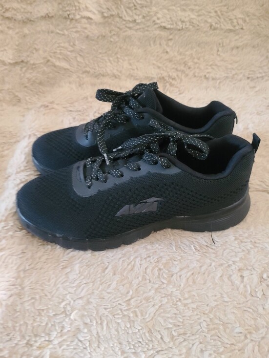 Avia Shoes - Avia Dive Black Lightweight Athletic Sneakers, Running Shoes, Size 8.5